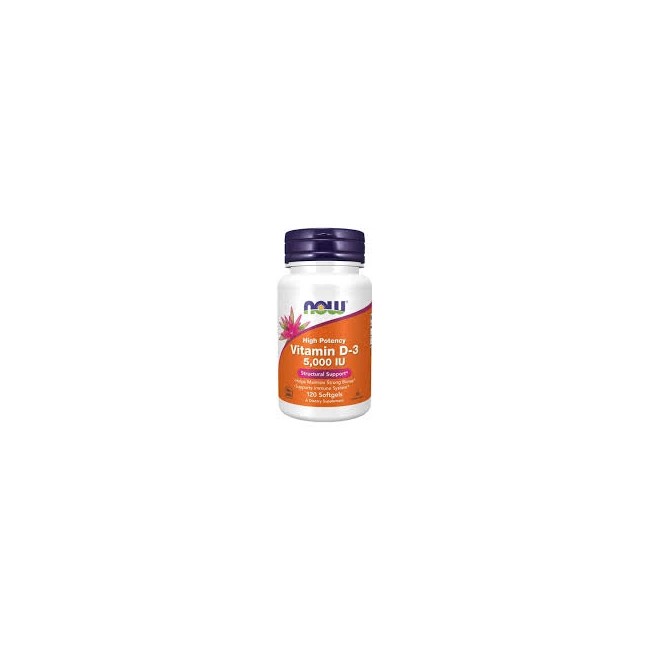 Now D3 5000iu -120 softgels