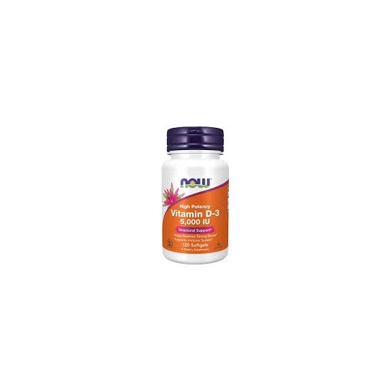 Now D3 5000iu -120 softgels