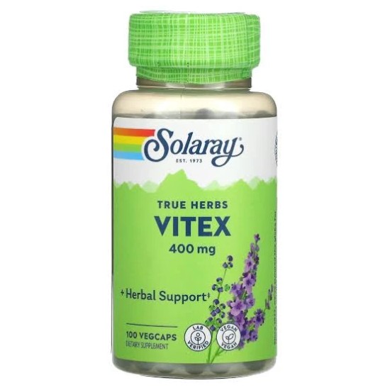 Solaray Vitex trouble hormonal 400mg- 100caps