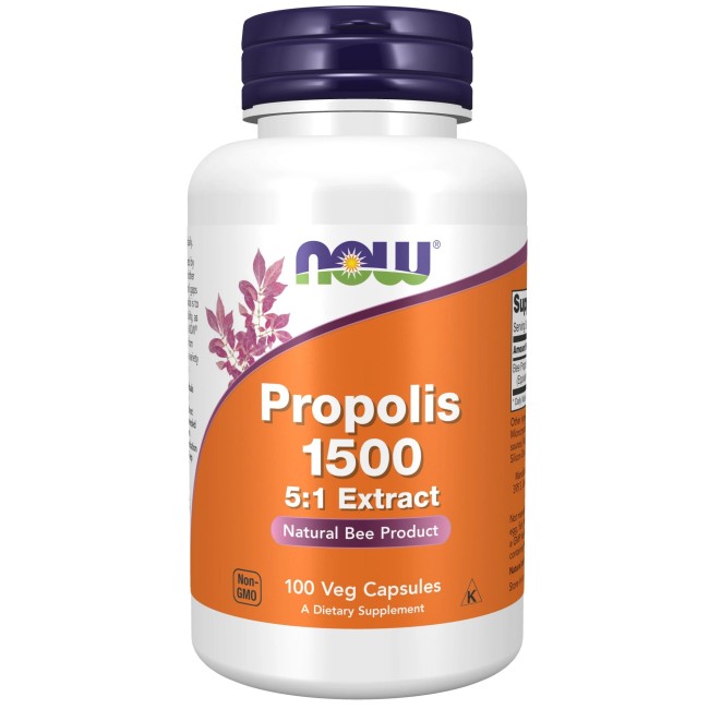 Now Propolis extract 1500mg -100CAPS