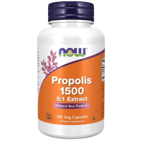 Now Propolis extract 1500mg -100CAPS